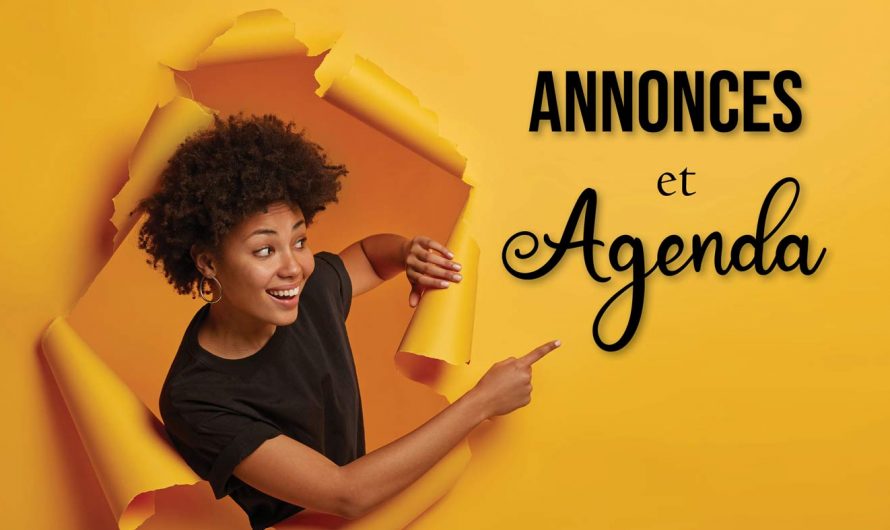 23-24 sept. 2023 – Annonces et agenda hebdo