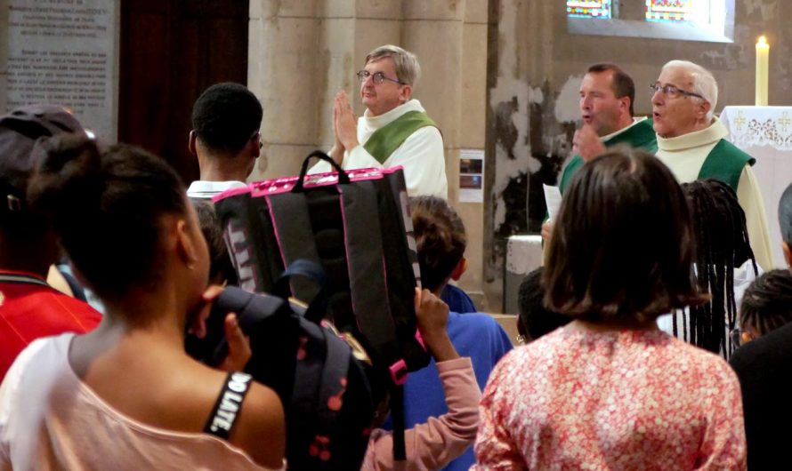 La messe animée par les enfants, le retour du rendez-vous mensuel !