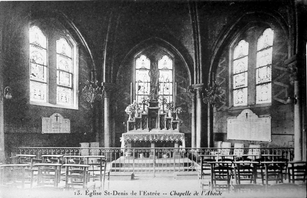 13. Eglise St-Denis de l'Estrée -- Chapelle de l'Abside