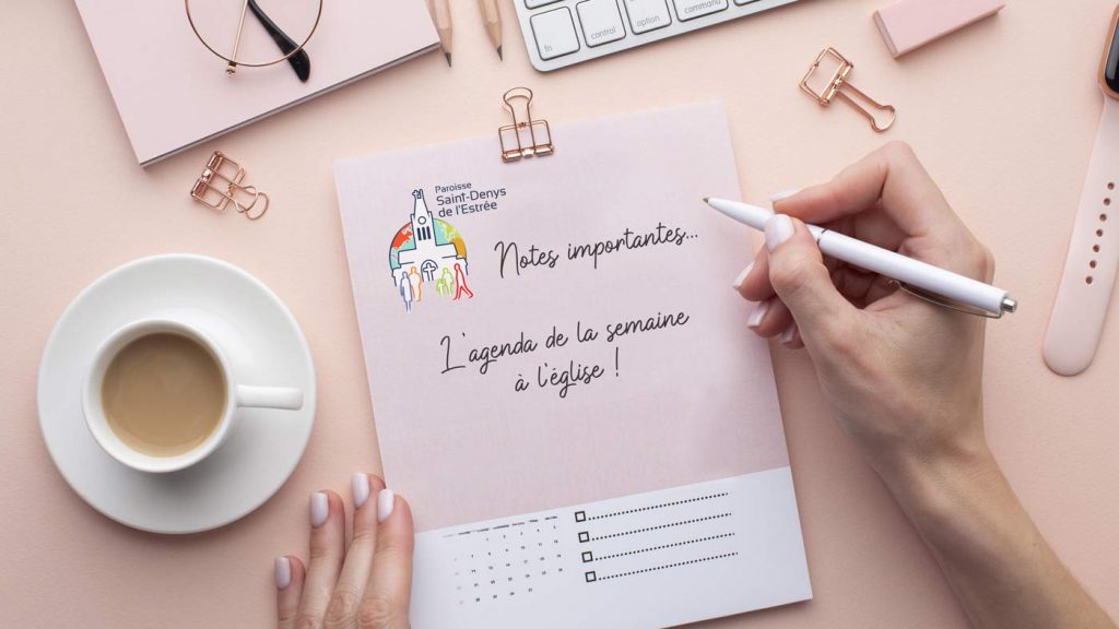 Agenda hebdomadaire