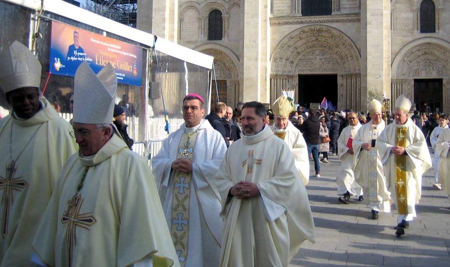 Mgr Étienne Guillet, évêque du diocèse de Saint-Denis-en-France