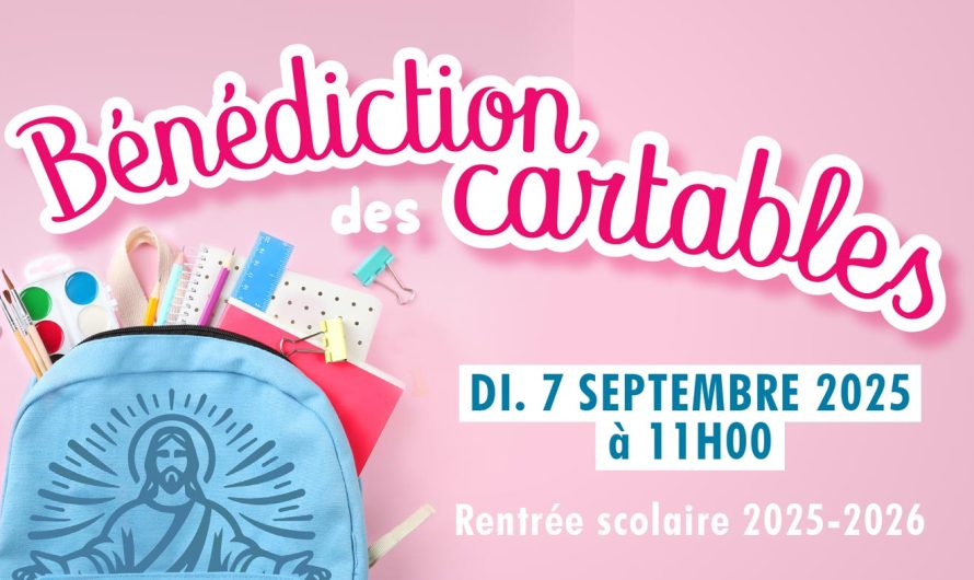 RDV annuel – La messe de bénédiction des cartables